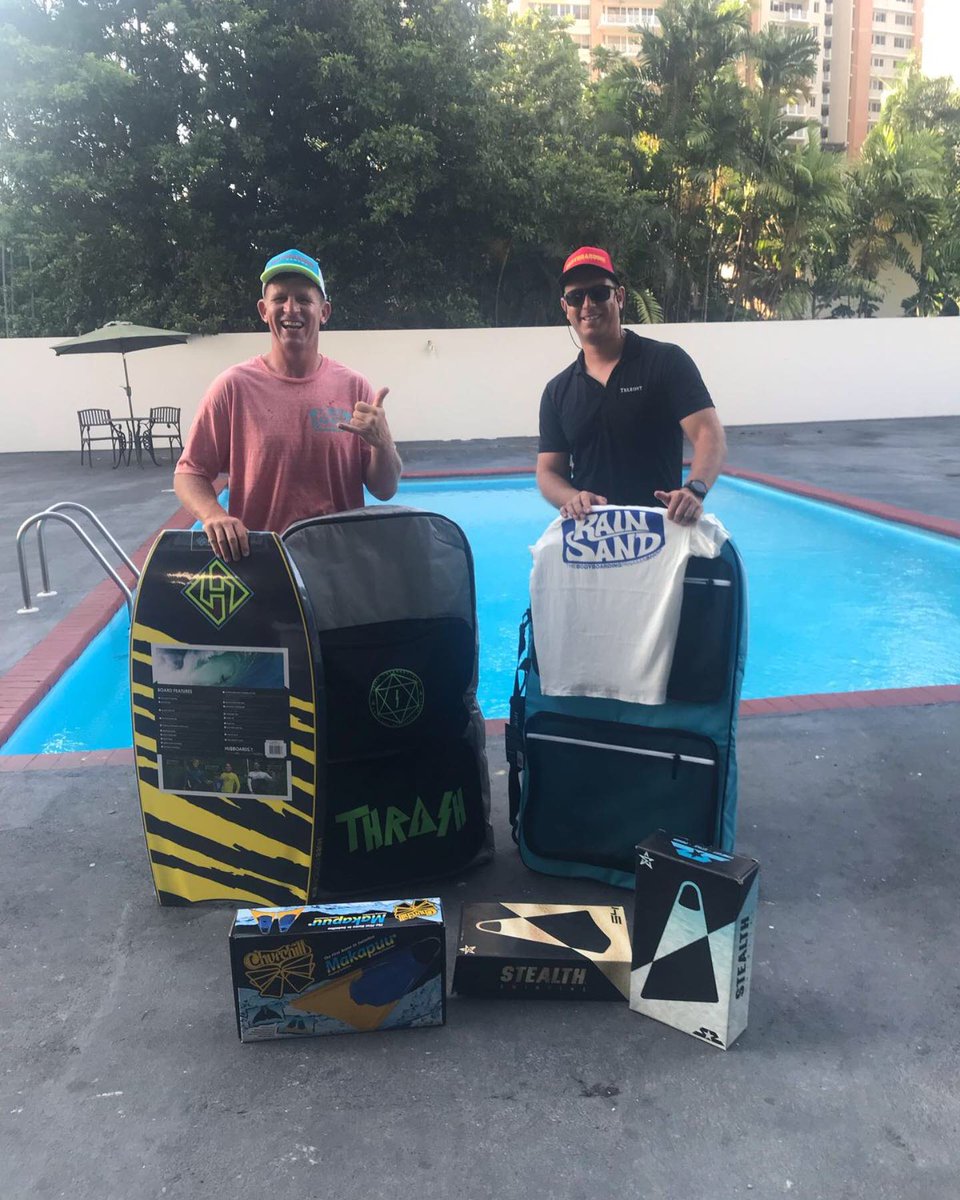 rainsandshop's tweet photo. Michael y Wade nos visitan desde #sudafrica🇿🇦 y para este #swelldeprimavera tienen sus equipos completos de #bodyboard de Rainsand Shop. Ahora si están ready #palawa Pide el tuyo yea ahí #whatssapp +507 6780-9223 con #enviogratis #freeshiping #fretegratis https://t.co/kReAeOT2W8