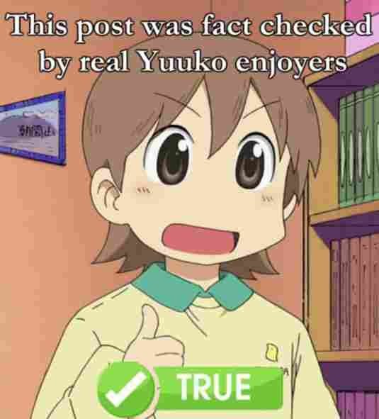 Real Yuuko Enjoyers 🦆🤙🏼

#nichijou