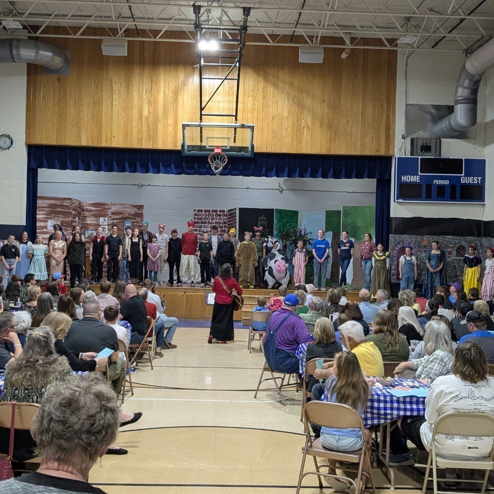 EFYork's tweet photo. Dinner Theater 2025 is a wrap!  Thank you to all of our amazing students, staff, volunteers, families, and friends!!!  #TeamEF https://t.co/xc8dbxjW2N