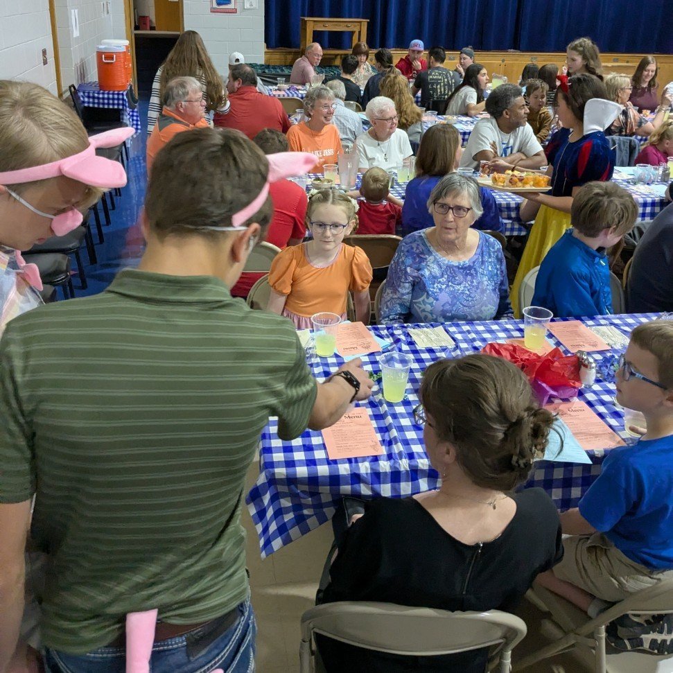 EFYork's tweet photo. Dinner Theater 2025 is a wrap!  Thank you to all of our amazing students, staff, volunteers, families, and friends!!!  #TeamEF https://t.co/xc8dbxjW2N