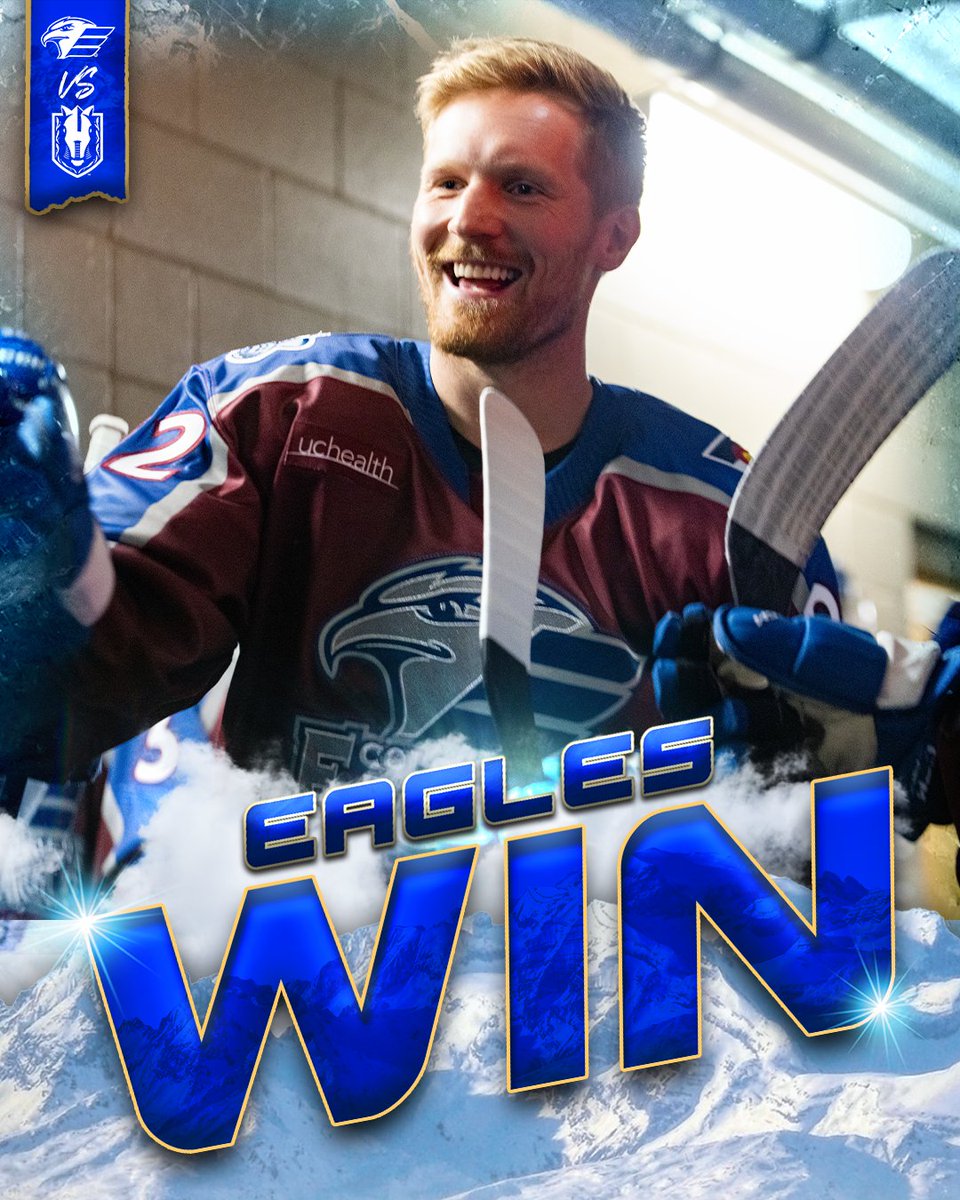 ColoradoEagles's tweet photo. This win means more ❤️

#EaglesCountry #GoAvsGo https://t.co/0FXnlU0uM4