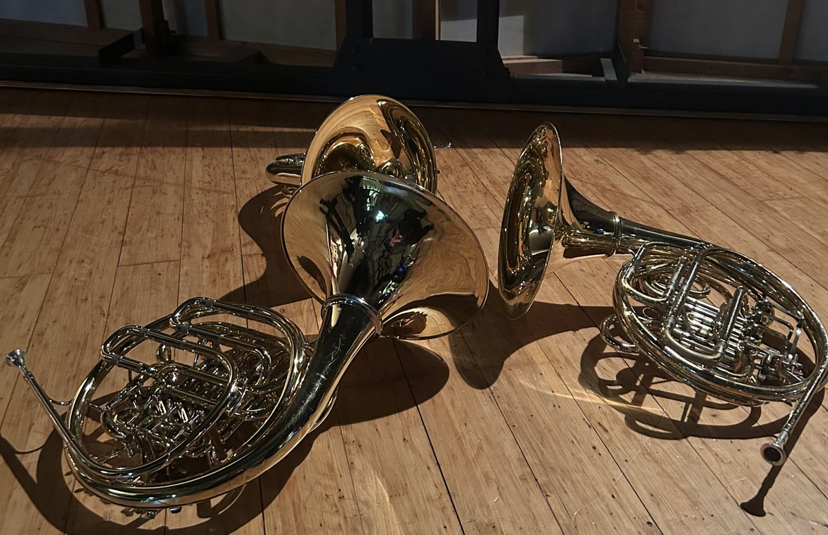 Welcome to Itabashi Symphony Orchestra🎉🎉🎉

なんとなんと！！！！
部活体験中にホルンパートへ新団員が！！！！！

今年1番最初の新入団員です👏👏

入団ありがとうございます📯🎉📯
これからよろしくお願いします‼️

#春から帝京