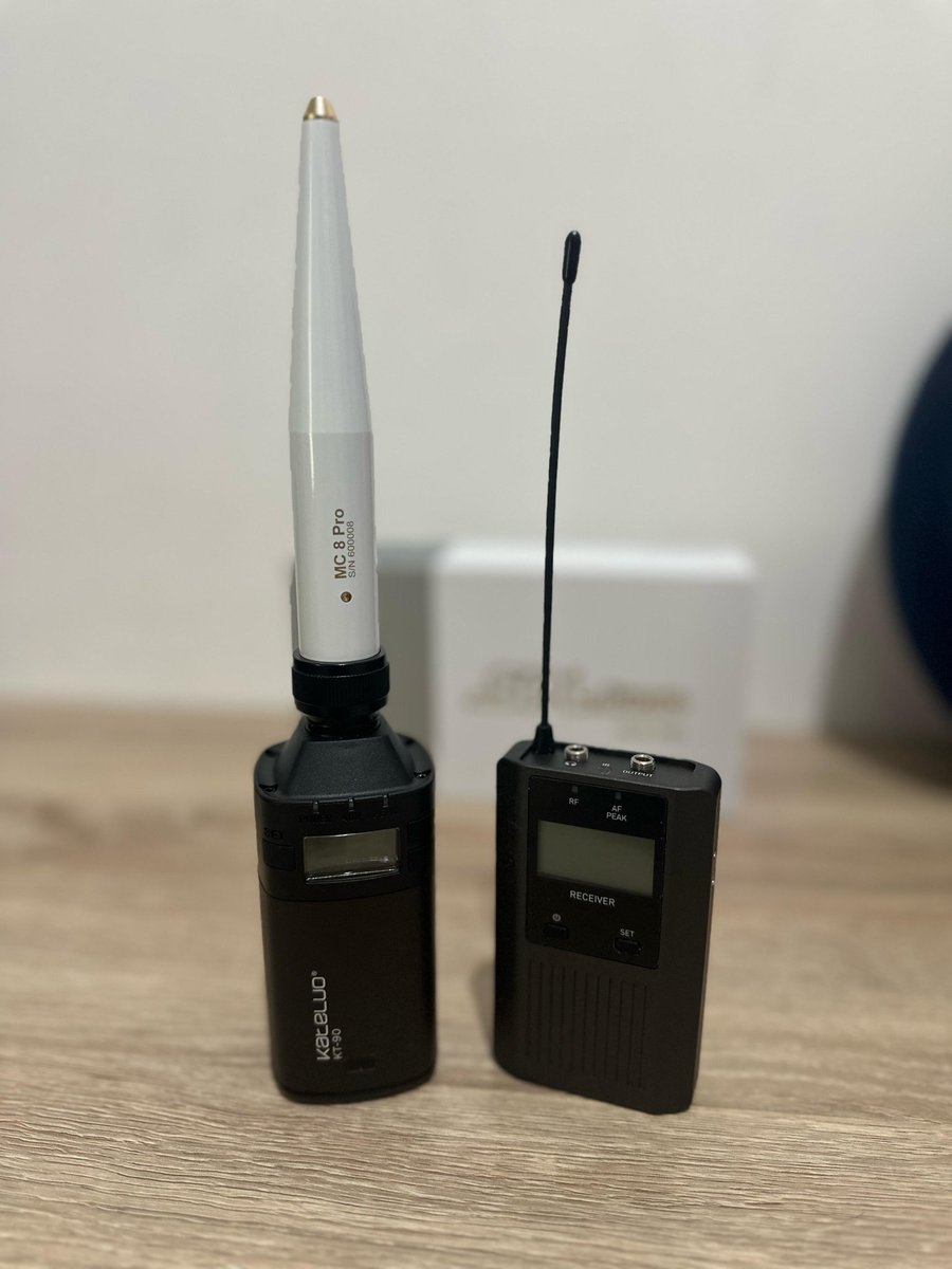 SPLAudio_'s tweet photo. New Wireless Gear From Kateluo Mic Indonesia x SPL Audio 🔥
#kateluo #kateluoindonesia #splaudio #mic #microphone #micwireless #audio #perekamsuara #micpodcast #miclive #wirelessmic #micindonesia
#mickeren
#wirelessgear https://t.co/7ncQETyKcD