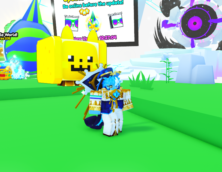 since i dont rlly like pet sim anymore im gonna randomly do giveaways..

heres the first one!

Golden huge nyan cat!!

to enter all u gotta do is like and follow lol

end april 16th