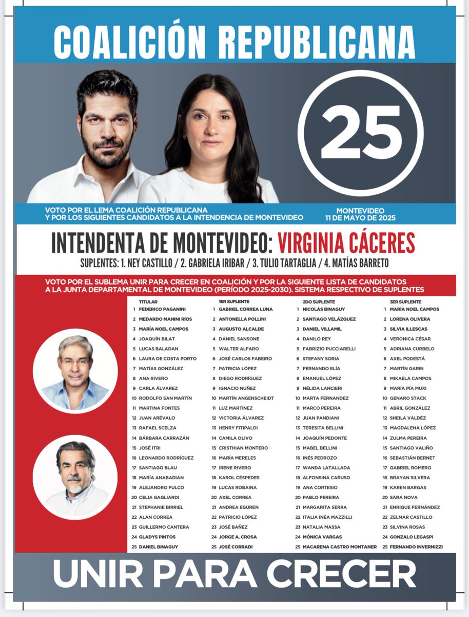 En Montevideo La 600 se pone la 25 porque <a href="/creceuy/">CRECE</a> es <a href="/unirparacrecer/">Unir para Crecer</a>