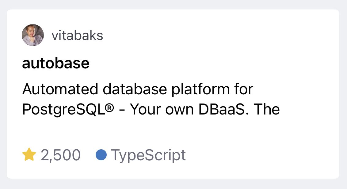 Autobase ⭐️2500 stars