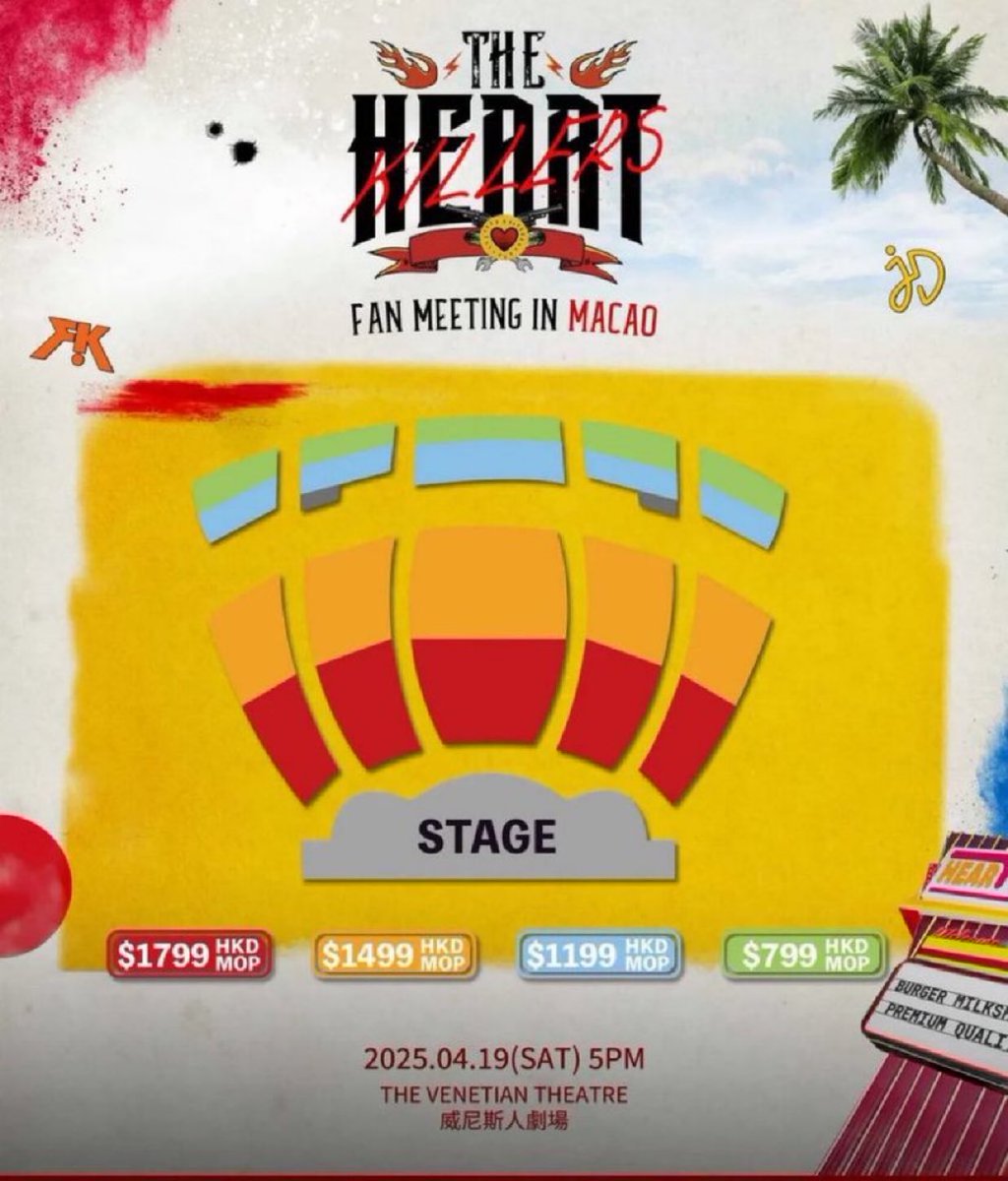 putri_nana12's tweet photo. #wts
THE HEART KILLERS FANMEETING IN MACAO>
2x
Zone $1799 HKD
Side by side
E-tickets available
Locals dm
Foreigners can dm also
Dm to buy📥
#GMMTV
#FirstKhaoting
#JoongDunk
#TheHeartKillersFMinMacao https://t.co/iZkwo5CO89