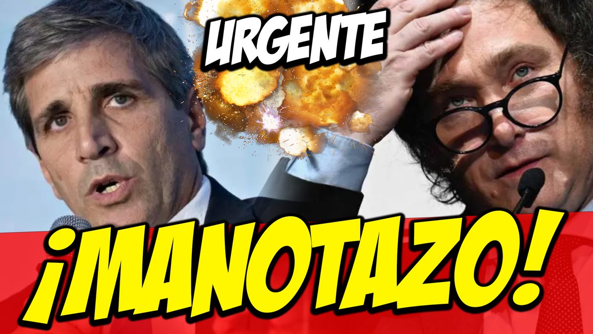 🔴 ¡EN MINUTOS! 🔴

¡El gran MANOTAZO de Milei y Caputo! 🥊 

OJO CON LA TRAMPA 👀

Nos ves acá 👇👇👇  
youtube.com/devitadobled