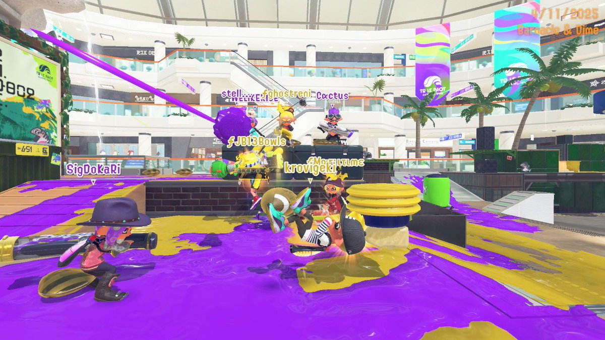 We won our week 2 <a href="/InkLeagues/">Leagues Under The Ink (LUTI)</a> set 5-1
<a href="/SNDaniel22/">Daniel</a> Found drinking
<a href="/JB13Bowls/">JB13Bowls</a> IM HIMMM
<a href="/mariitime_spl/">Mari !!!!</a> Im surrounded by feeders
<a href="/ghostreni/">ghost 🎗🍉 @ Montage 🪣🦈</a> REEDSLIDAAA
<a href="/krovigeki_spl/">Jay</a> Just like the simulations
<a href="/WELIKERICE/">Rice (RIP Carma🕊️)</a> I LOVE RICE
<a href="/GlitchedCactus/">Cactus</a> Greatest Clam Thrower
<a href="/SigDoKaRi/">SigDoKaRi 🔜 Booyah Bay</a> Monster Cig addict