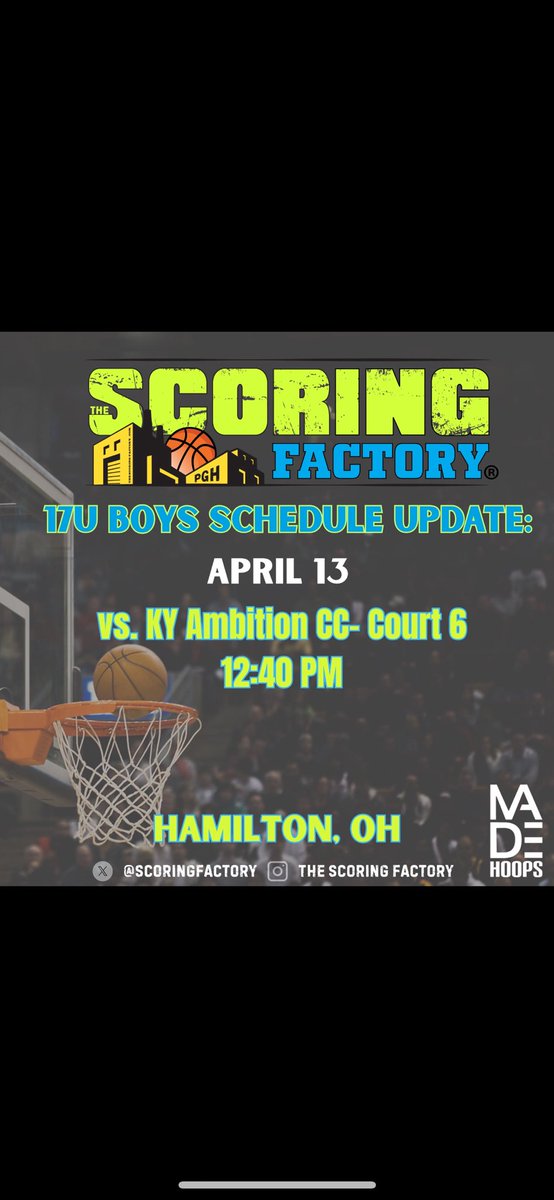 JonasCupps26 (@jonascupps26) on Twitter photo Schedule for Midwest Mania with <a href="/TSF_AAU/">TheScoringFactory Elite</a>! <a href="/JPipilo/">Joe Pipilo</a> <a href="/ScoringFactory/">The Scoring Factory</a> <a href="/madehoops/">MADE Hoops</a> Schedule for Midwest Mania with <a href="/TSF_AAU/">TheScoringFactory Elite</a>! <a href="/JPipilo/">Joe Pipilo</a> <a href="/ScoringFactory/">The Scoring Factory</a> <a href="/madehoops/">MADE Hoops</a>