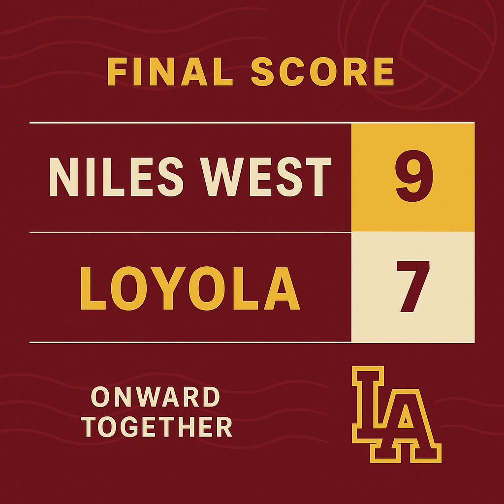 Fought hard but came up short against Niles West, 9–7. Proud of the resilience and heart our squad showed tonight. Back to work. Onward together.
#KeepPushing #RamblersRise #GoRamblers