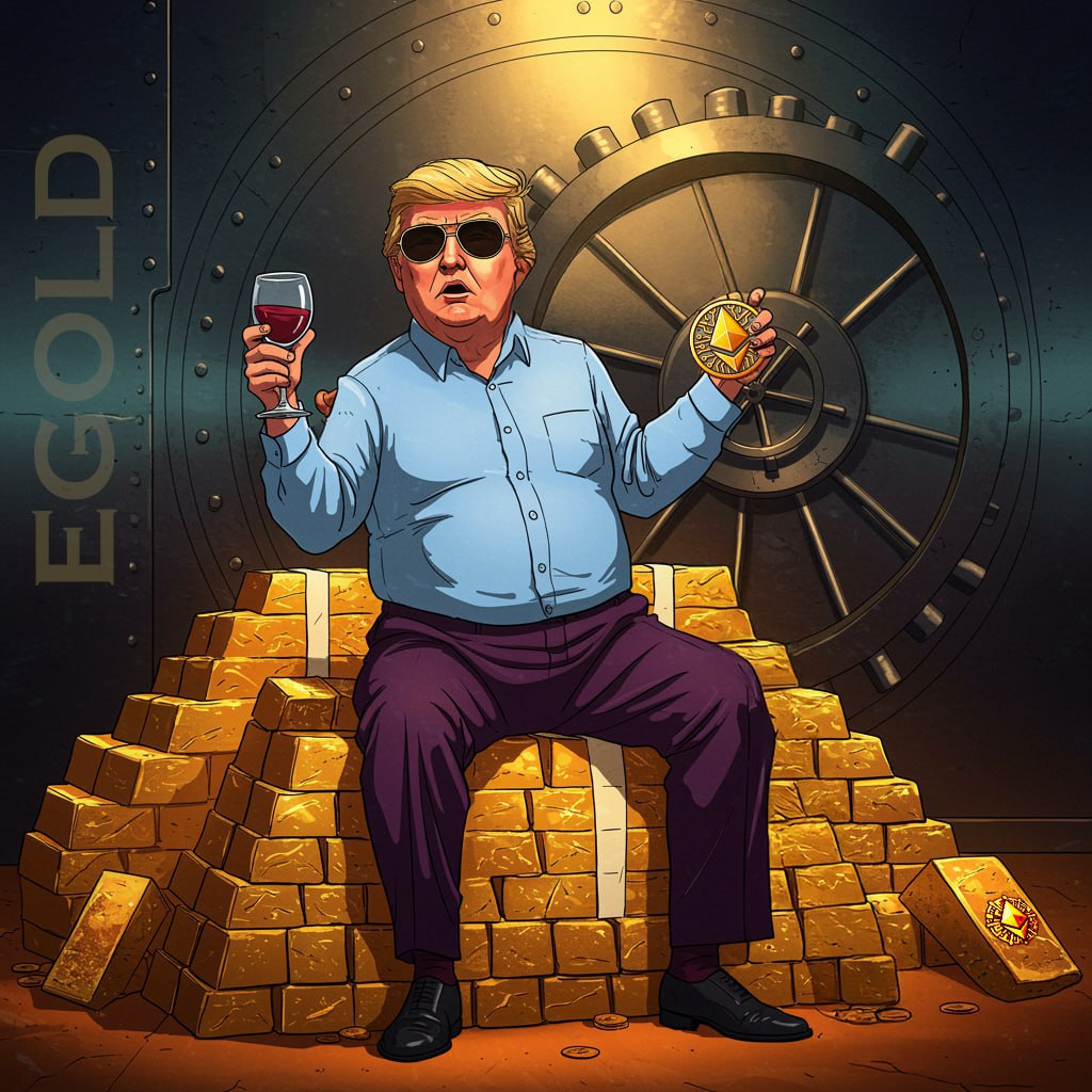 Holding $EGOLD because I like my wealth shiny and my chain on-chain.
#ethereum #bullish #gold