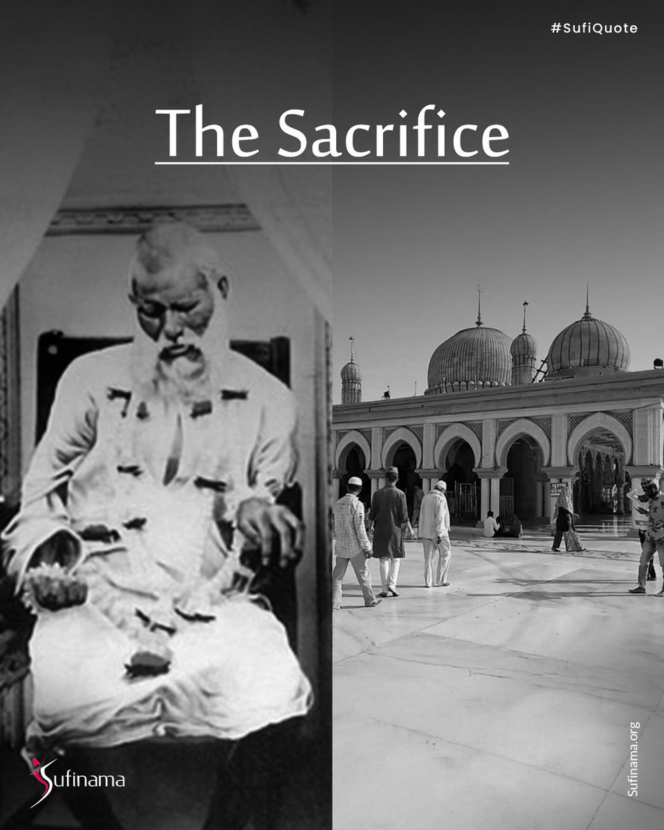 Soofinama's tweet photo. #Fanaa in #Ishq is the ultimate sacrifice, dissolving self for the Beloved. Through this annihilation, #Baqaa, the enduring essence, is realized. Submission to the Divine will, a journey of selfless surrender.
#Sufinama #Sufism #Sufi #SufiPath #Ishq #Fana #Baqa #Tajuddinbaba https://t.co/VL8WigJzh4