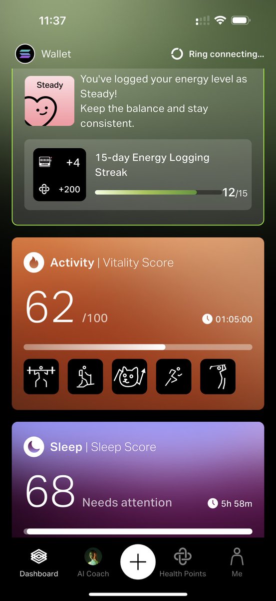 xiaheth's tweet image. 今天抽奖

你们知道Oura戒指吧，之前看到神鱼分享他健康习惯的时候就有提到过这个戒指，可以检测运动习惯、睡眠健康系数。

今天在bybit会场看到了Cudis，Oura的功能它几乎都有，健康数据上链。官网买的话349美金，今天抽一位粉丝朋友！

关注 @CudisWellness +@xiaheth…