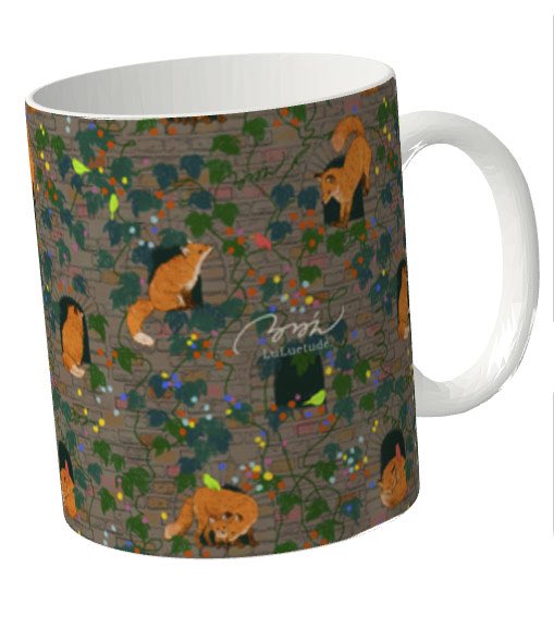 マグカップ新色☕️

🦁ネコカスケッチ柄(ブルーラベンダー)
🦊メゾンドレザン柄(グレージュ)

置いてます◎
メゾンドレザンは黒い箱に入ってます。

#いきものづくし
名古屋タカシマヤ11階　ハンズ名古屋店にて4/27まで開催中です！