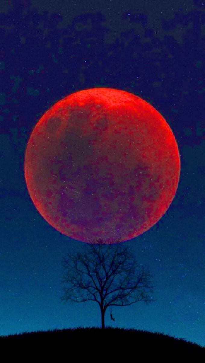 The moon is full of mystery.