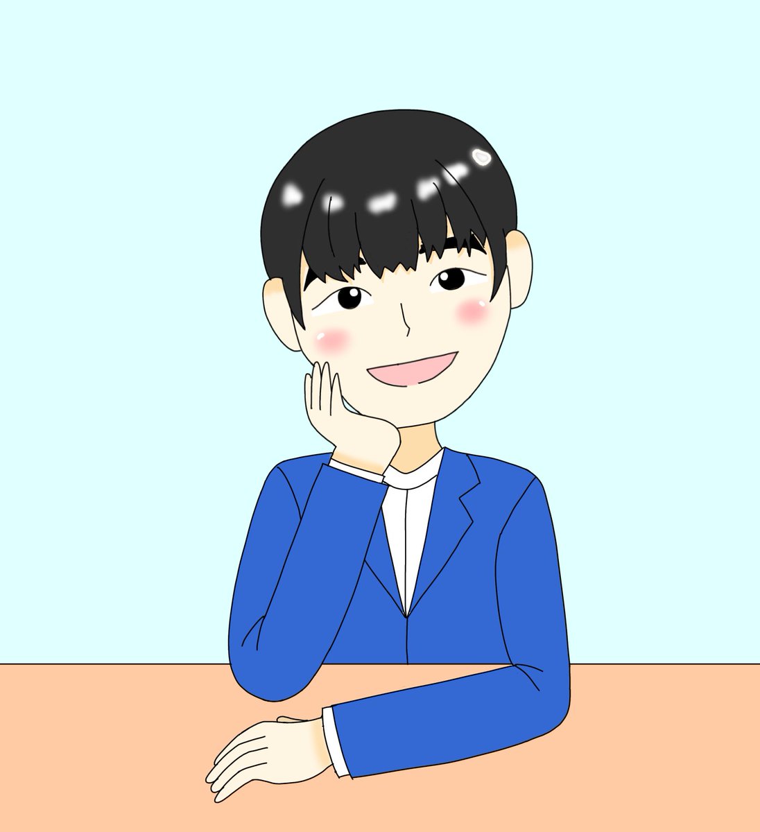 Inuko0830's tweet photo. 麒麟の川島さんを描きました！
#川島さん　#イラスト https://t.co/XHMOxBVbBp