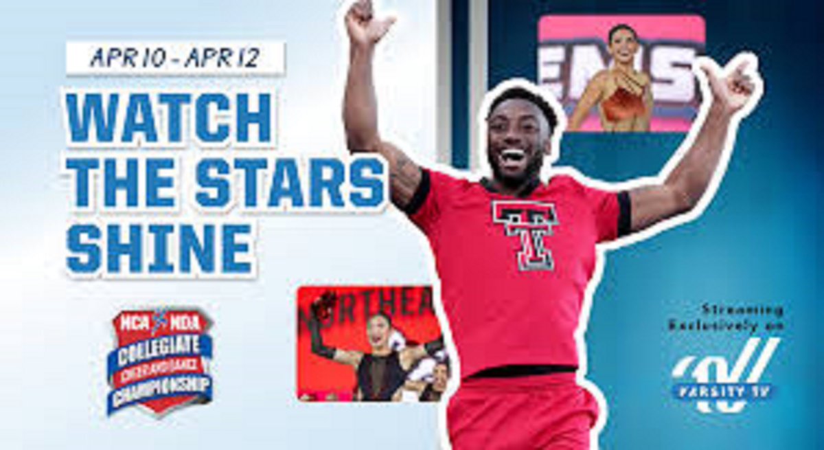 varsityspo's tweet photo. NCA College Cheer and Dance Championship 2025
Watch live Here On Varsity TV: https://t.co/OBjS56hTjF

The NCA &amp; NDA College Cheer and Dance Championship 2025 is scheduled to take place from April 9 to April 13, 2025, in Daytona Beach, Florida https://t.co/7hR0ziry2I