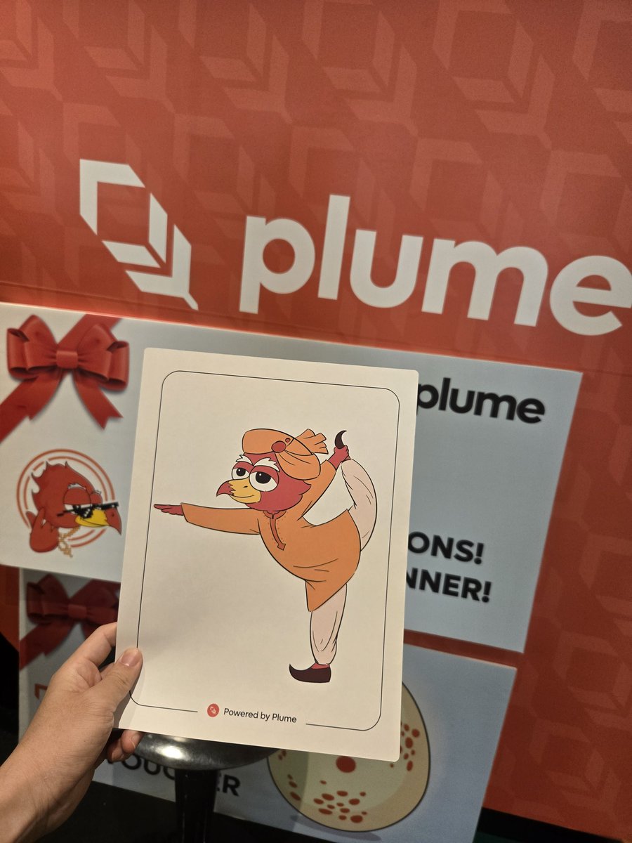 alvinnn666's tweet photo. 终于见到了心心念念的 #plume $plume 了，抽到了超高难度的这个姿势也算是没谁了
这是今年第一个让我翻了几倍的项目，分享一下喜悦，一键三连（评论转发点赞）本推，抽5人，每人送10刀猪脚饭，今天下午5点截止
#goonsinbali @plumenetwork https://t.co/4peQfMoFrD