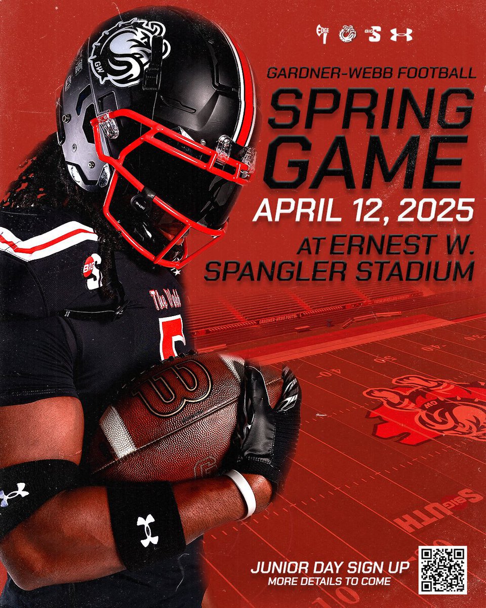 will be attending the GARDNER-WEBB FOOTBALL junior day spring game on Saturday. <a href="/GWUFootball/">Gardner-Webb Football</a>