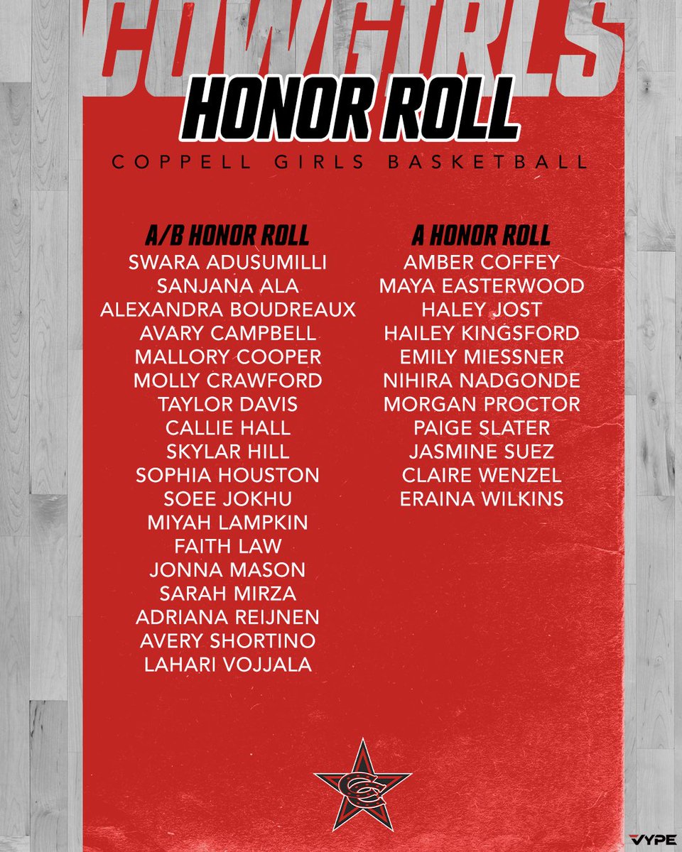 Congratulations to these Cowgirls for taking care of business in the classroom during the third nine-weeks! 📚🏆