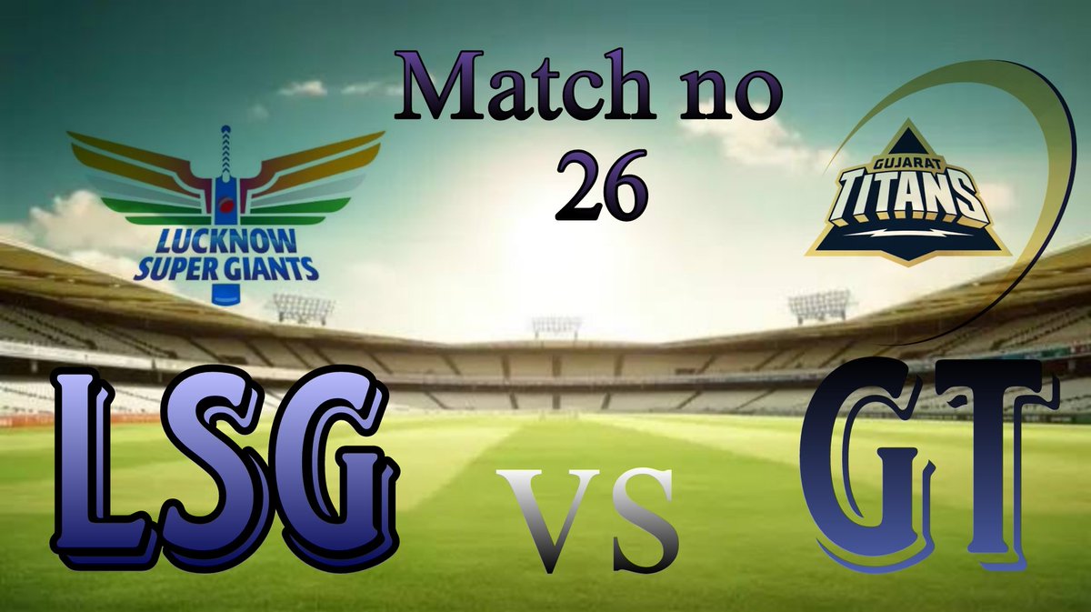 ball_batt's tweet photo. It's match no 26 of #TATAIPL between #LSGvsGT .Will #GT win the match and continues in the first spot in the table OR Lsg wins and promote to top 4 position in points table.
#TATAIPL #avade #lucknowsupergiants #RishabhPant #gt #IPL2025 https://t.co/tGNtq3caAL