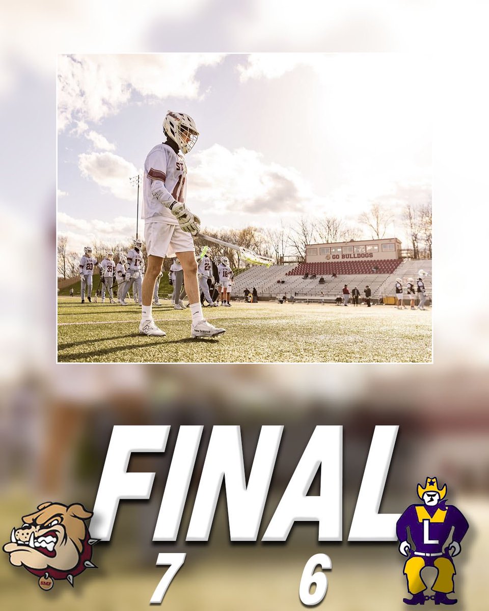 SMF_Lacrosse's tweet photo. FINAL from Stow

A nail bitter of a game, going back a fourth with the score until the very end. The rangers came to play, but we were able to just squeak by for the win!

#BulldogFAST https://t.co/0exN8pskWh