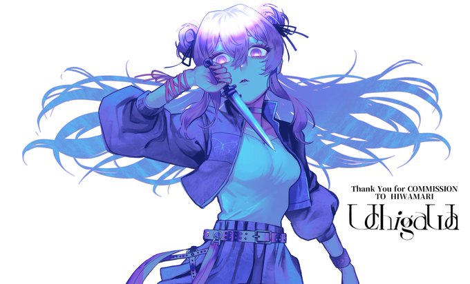 Thank you for commission! 」|Uchigawa(うーちゃん)のイラスト