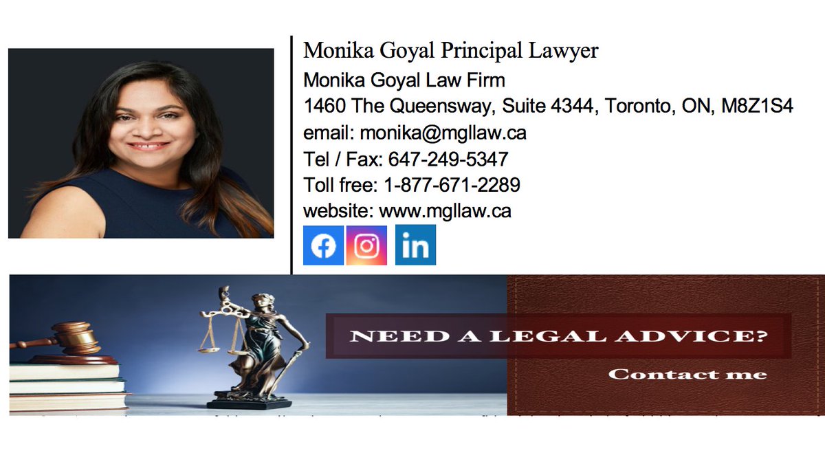 MonikaGoyalLaw's tweet photo. Feeling cornered and uncertain in an abusive environment? You have rights; Monika Goyal Law Firm in Toronto can assist you with family law issues, focusing on your safety and legal protection—contact us today for a confidential consultation. #YouAreNotAlone #LegalHelp https://t.co/H8e7FhJPl7