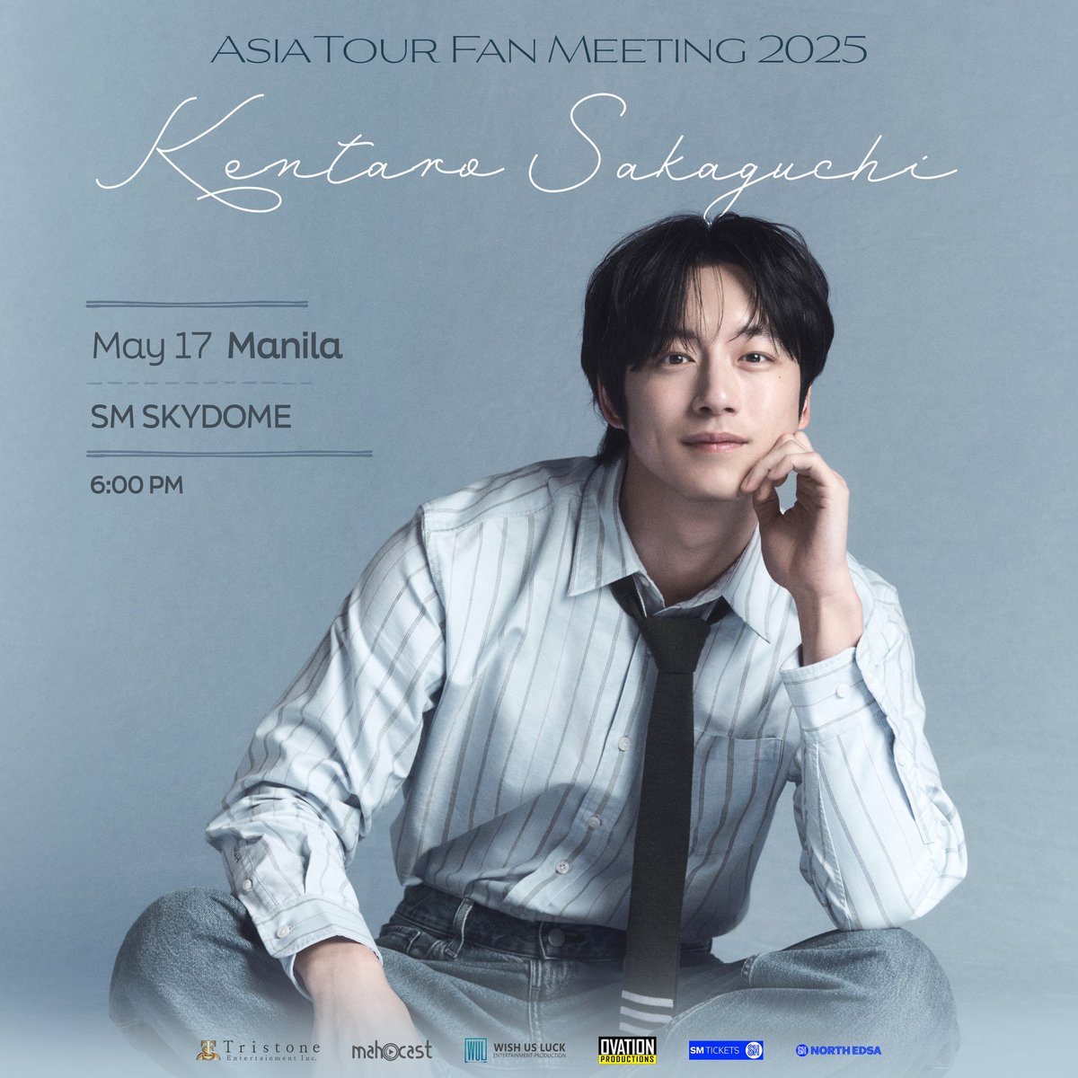 wishusluckent's tweet photo. Eyes here, Kentaro Sakaguchi fans! 👀

Here's the seat plan and fan benefits for Sakaguchi Kentaro : Asia Tour Fan Meeting 2025 in Manila, happening on May 17, 6PM at the SM Skydome. 

Please take note of the adjusted ticket selling dates: 

PRESALE: April 15, 2025, 12NN - April 27, 11:59PM PHT via https://t.co/cH26Hjx7Kj

GENSALE: May 2, 2025, 12NN PHT via https://t.co/yZgArh5eed and all SM Tickets outlets nationwide. 

Stay tuned for more details on how to secure your spot, coming SOON. 

#KENTARO_SAKAGUCHI_ASIA_TOUR_FAN_MEETING_2025
#KentaroSakaguchiInManila 
#WishUsLuckPH #OvationProductions