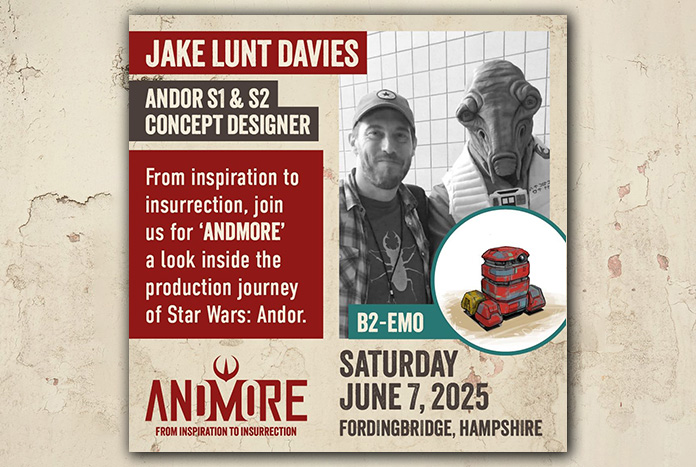 JediNewsNetwork's tweet photo. AndMore - The UK Andor Fan Event: Jake ... - https://t.co/Ilm13YdBg8 #StarWars @Farthest_From #AndMore #Fordingbridge @StarWars @StarWarsUK @andorofficial #LukeHull #BarryGingell #RobKing @BazatronPrime #LeeTowersey #DominicSikking #SolomonHoney #SamanthaRedwood #JakeLuntDavies https://t.co/kyrW7F0MMk