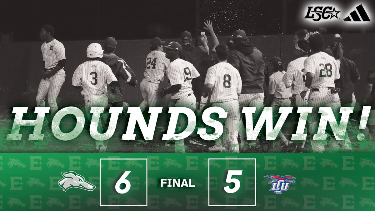 ENMUBaseball's tweet photo. GREYHOUNDS WIN!!!

Walk-off W to begin the series with the Chaps!

#ENMU #ALLIN https://t.co/DlFYPsSaIN
