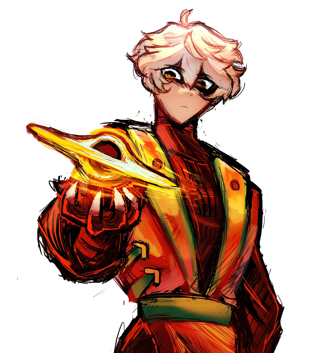 Yhwcomeback's tweet image. had the vision that if golden Lloyd uses the power of destruction + golden power it just creates a black hole