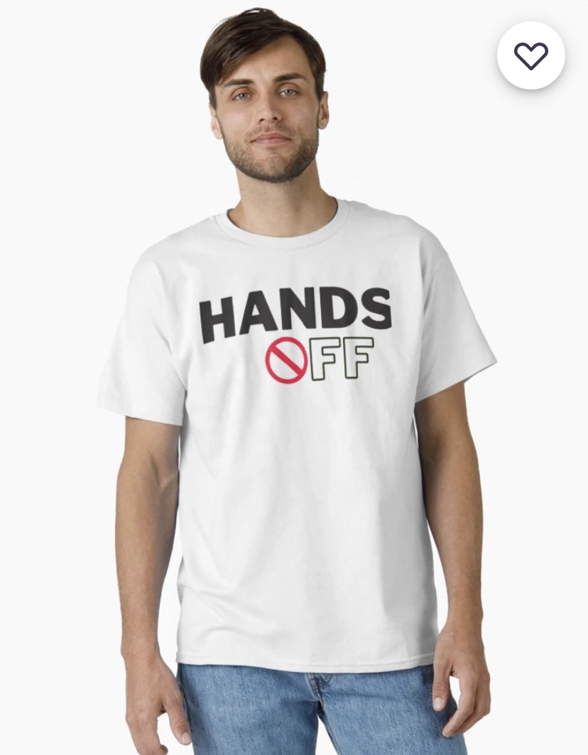 Ashraf10tz's tweet photo. New design Tshirt with « hands off »shop now 
#Trending #trendtshirts #tshirtsonline #UnitedStates #canada #europe #ShoppingOnline #clothesonline https://t.co/qS863fCxFS