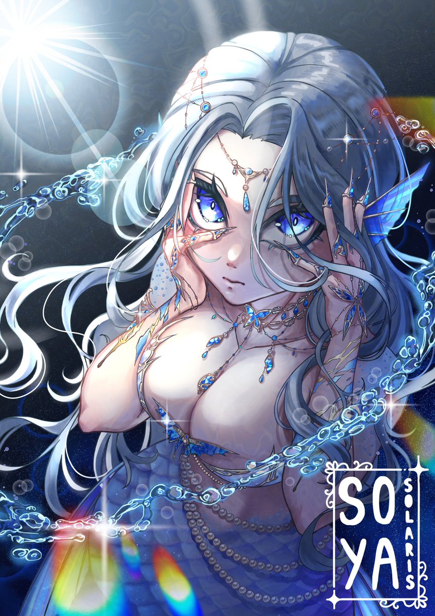 Soya_Solaris's tweet photo. I haven't forgotten about ✨HER✨ 
#ArtistOnX #digitalart #anime #art #SoyaSolaris #MonARTch #VShojoArt 
(Character cred: @/LeeandLie)
🦋🦋🦋 https://t.co/1pfEeCB5L0