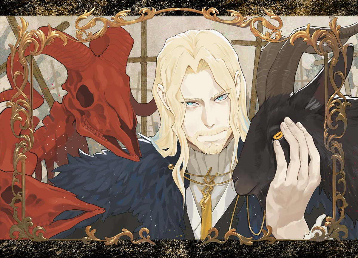 DDCY05's tweet photo. #FGO 画了喜欢的老头子们🥰🥰 https://t.co/xPbV1BGubs