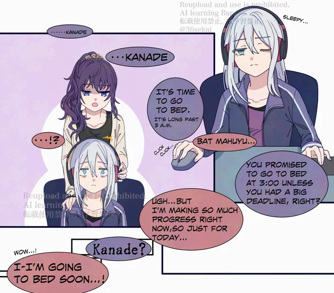 I draw both illustrations and manga with English translations-so to those who just followed me or are just visiting, take it easy and enjoy!
#prsk_FA #pjsk_FA 