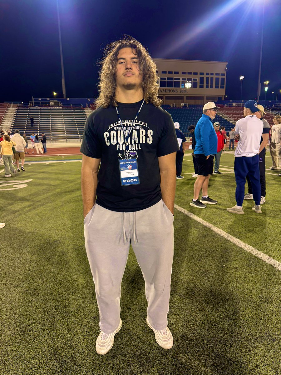 Joseuberto Bondoni-Guzman 26’ 🎱 (@jbg_28) on Twitter photo Had an amazing time at CSU-Pueblo today‼️ Thanks for the opportunity. <a href="/CSUPFootball/">CSU Pueblo Football</a> <a href="/CoachTWebb/">Thomas Webb Jr.</a> Had an amazing time at CSU-Pueblo today‼️ Thanks for the opportunity. <a href="/CSUPFootball/">CSU Pueblo Football</a> <a href="/CoachTWebb/">Thomas Webb Jr.</a>