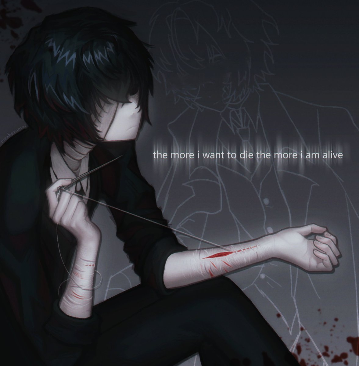 menheramar's tweet photo. dazai (tw sh) https://t.co/5Crseo02dX