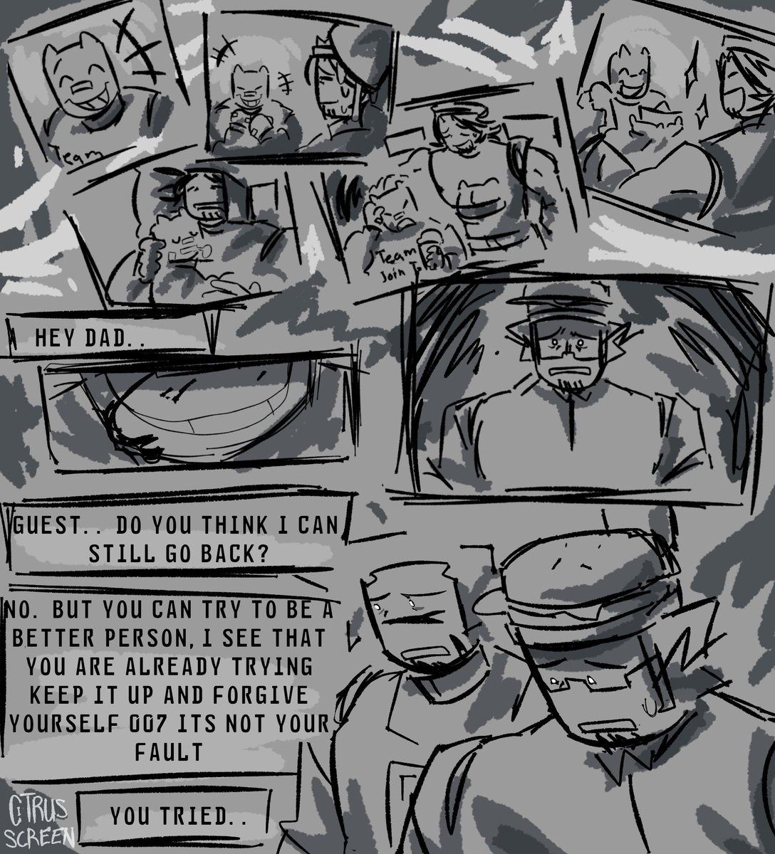 CitrusScreen's tweet image. (2/??)
My apology if the grammar is wrong ☹️..
#Forsaken #guest1337 #007n7