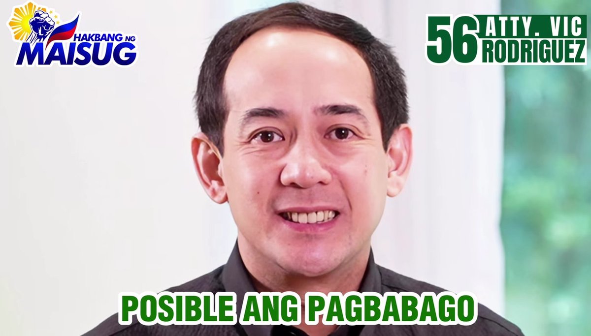 SimplyRaphaelle's tweet photo. Hindi ka bibigyan ni Vic Rodriguez ng palabasโgobyerno ang dala niya, hindi drama.
Vote Vic Rodriguez
#VotePDPLaban https://t.co/nFsKGMiLzd