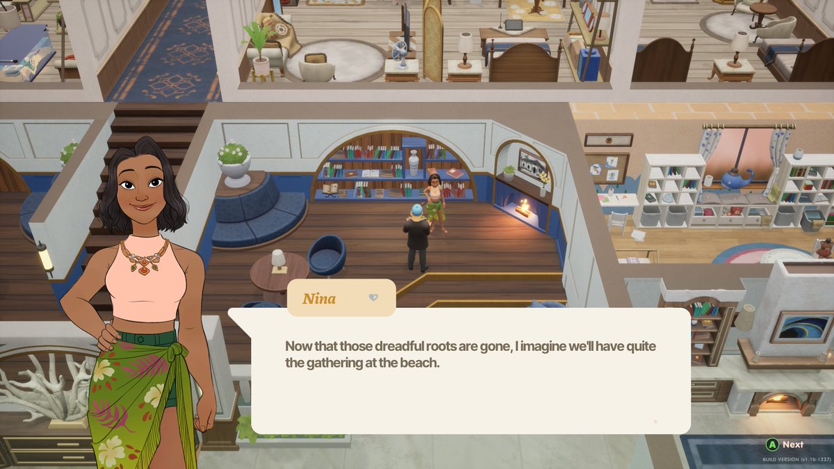 I did it for you Nina. I did it for you.