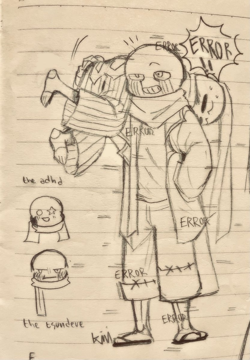 kiwiizea's tweet photo. Something i drawn on my sketchbook :D
#errorink https://t.co/uaFx4rzZXS