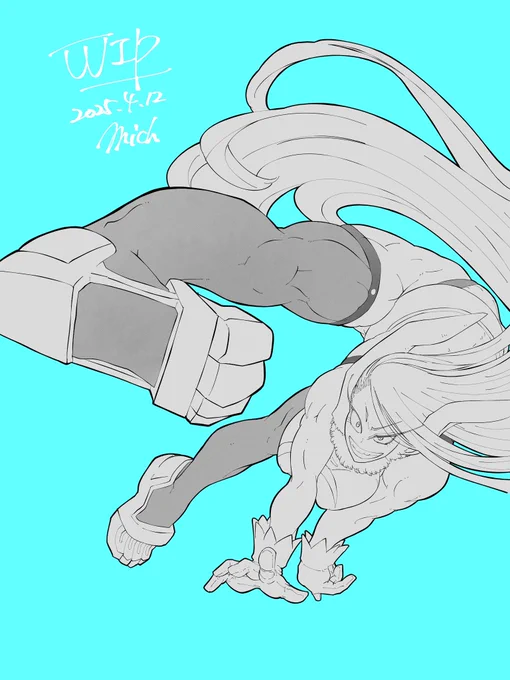 #WIP 躍動ミルコ