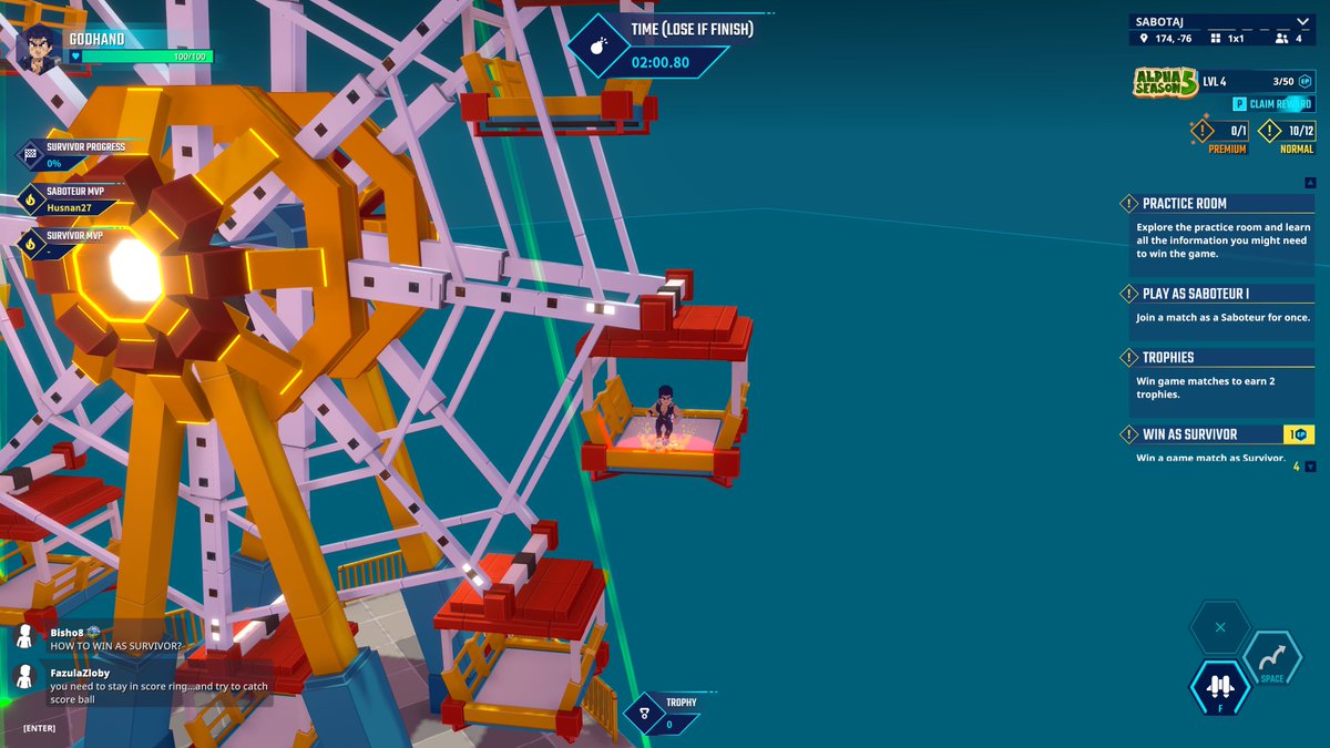 onlygodhand's tweet photo. Round and round we go in @TheSandboxGame 🎠 https://t.co/nIbzUP5D69 #AlphaSeason5 https://t.co/3J2flH5y9T