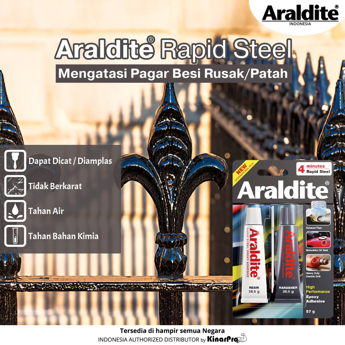 AralditeId's tweet photo. info lebih lanjut dapat klik kontak di bio kita ya".

#lemaraldite #aralditeindo #aralditeindonesia #aralditerapidsteel #lembesi #lemkayu #lemepoxy #lemplastik #lemkuat #lemepoxysuperkuat #lemindustri #lemadukan #lemlogam #kinarpro https://t.co/FqwuDpMUca