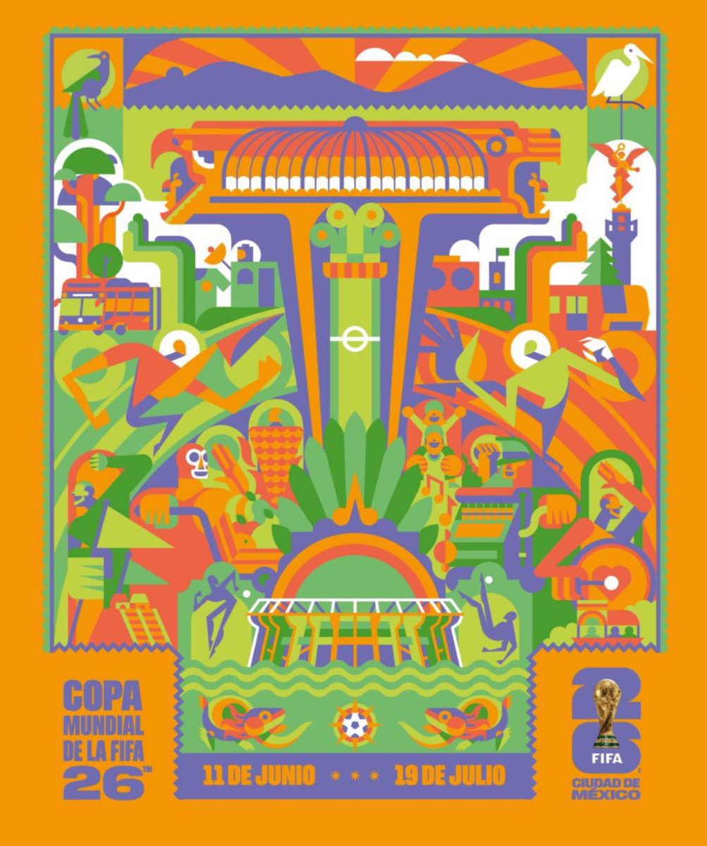 rof182's tweet photo. Posters oficiales de las sedes mundialistas en Monterrey, Guadalajara y Ciudad de Mexico.
 
Obras del artista mexicano Mario Cortés “Cuemanche”

¿Opiniones?

#WeAreReady #Somos26 #FIFAWorldCup https://t.co/7iPPZuFBgj