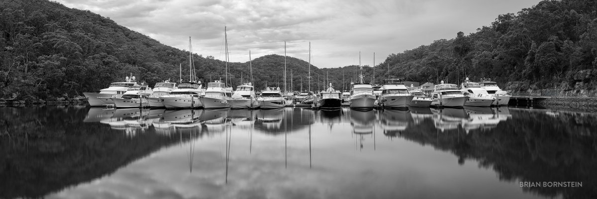 BrianBornstein's tweet photo. When you expect an amazing sunrise but it just doesn't deliver, why not convert your image to black and white.

Bobbin Head in Sydney https://t.co/dmpJVWX5h0