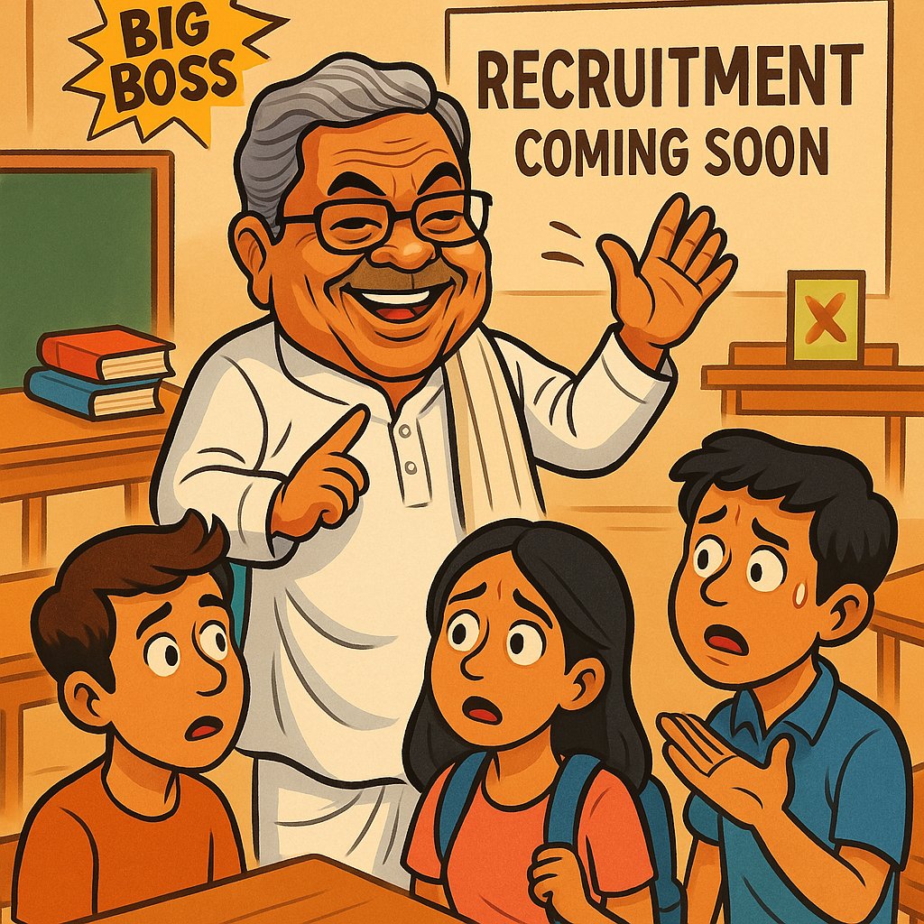 ಕಾಂಗ್ರೆಸ್ ಸರ್ಕಾರ (ಸಿದ್ದರಾಮಯ್ಯ ಸರ್ಕಾರ) ಸರ್ಕಾರ ರಚನೆಯಾದ ಕೇವಲ ಒಂದು ವರ್ಷದಲ್ಲಿ 2 ಲಕ್ಷಕ್ಕೂ ಹೆಚ್ಚು ಸರ್ಕಾರಿ ಹುದ್ದೆಗಳನ್ನು ಭರ್ತಿ ಮಾಡುವುದಾಗಿ ಭರವಸೆ ನೀಡಿತ್ತು? ಒಂದೇ ಒಂದು ಹುದ್ದೆಯೂ ಭರ್ತಿಯಾಗಿಲ್ಲ. ಸರ್ಕಾರ ರಾಜ್ಯವನ್ನು ಲೂಟಿ ಮಾಡುವಲ್ಲಿ ನಿರತವಾಗಿದೆ.
#KPSC #KAS #Karnataka #INCKarnataka #KPSCMOSA