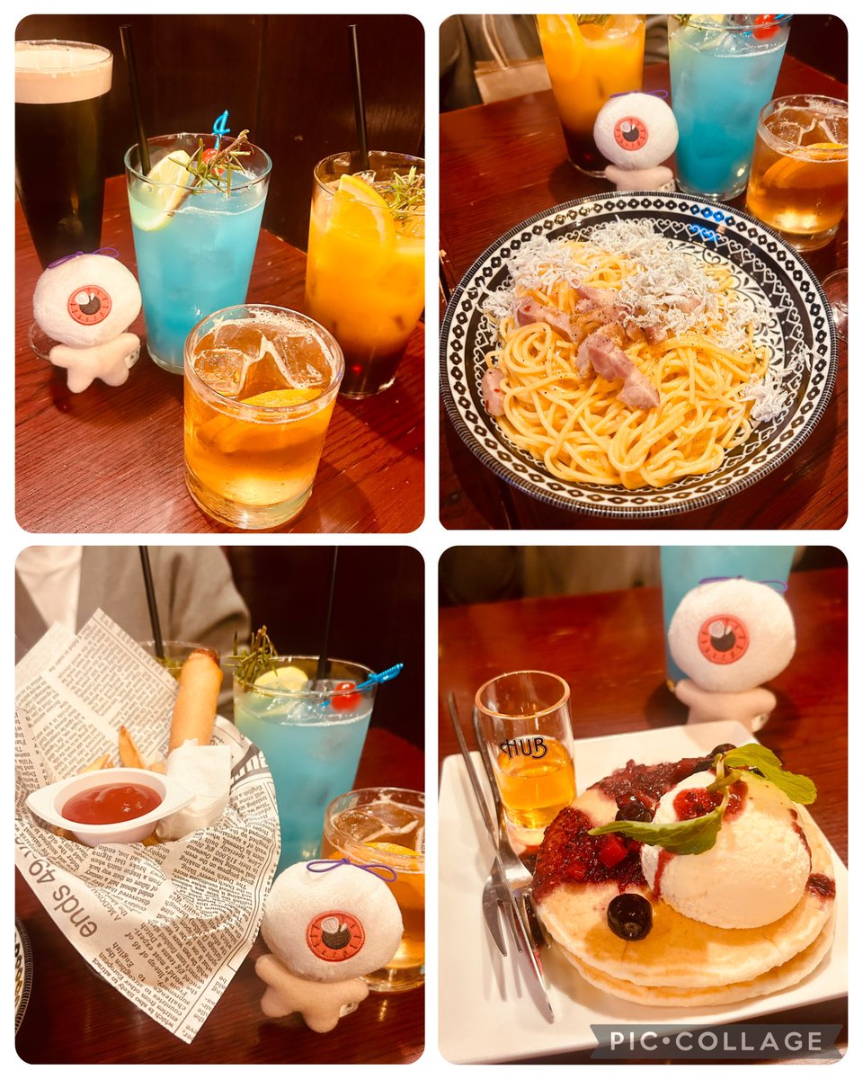 はぶの記憶
私だけがゲのおたく😭他の友達は初コラボ体験だったけど楽しんでくれて良かった(主に私の興奮する様を) 元々はぶ好きなので特製カクテルも喜んでたけど「量が多い…」とは言ってた ハイ 